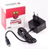 Image de Alimentation Raspberry USB-C pour Raspberry Pi 4 5V 3A 15W Noir