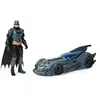 Image de Voiture Batman Spin Master Shadow Guardian avec Figurine 30 cm et Capote Ouvrante