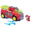 Image de Véhicule jouet PAW Patrol Dino Movie Rescue Responder Marshall avec figurine articulée