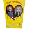 Image de Figurine Mezco Toyz Living Dead Dolls Chucky and Tifanny 25 cm