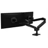 Image de Ergotron 45-686-292 Support Moniteur Double Bras Bureau 2x 27" VESA 75x75 à 100x100 Max 20kg