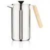 Image de Cafetière française Bodum Douro 1 L double paroi acier inoxydable chromé