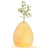 Image de Vase lumineux en bambou clair Gingko 85x215x35 mm