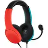 Image de PDP LVL40 Casque Avec fil Arceau Jouer Noir, Bleu, Rouge