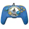 Image de Manette filaire sous licence PDP Rematch Zelda Hyrule Blue pour Nintendo Switch