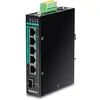 Image de TrendNet TI-PG541i Commutateur industriel Gigabit sur rail DIN 6 ports