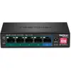 Image de Trendnet TPE-TG51g Switch 1 Port RJ-45 Gigabit + 4 Ports RJ-45 Gigabit PoE+ 60W
