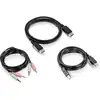 Image de Câble DisplayPort KVM TRENDnet TK-CP06 1,83 m USB Audio 3,5 mm Noir