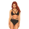 Image de Ensemble de Lingerie Opaque et Métallique