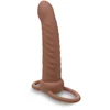 Image de Dong Strap Ball Stretcher Ribbed Dual Penetrator