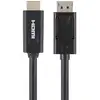 Image de Câble DisplayPort vers HDMI 4K Macho/Macho 1,8 m Noir