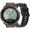 Image de Polar Grit X2 Pro Titan GPS Bluetooth 48,6mm AMOLED Titane Noir/Marron Étanche 10ATM ECG