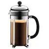 Image de Cafetière à piston Bodum Chambord 1 L double filtre acier inoxydable