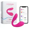 Image de Double Stimulateur Connecté Dolce de Lovense - 19,5 cm Rose