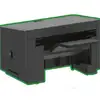 Image de Bac papier Lexmark 50G0850 500 feuilles A4 A5 Oficio Folio Noir