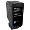 Image de Lexmark 74C2SC0 cartouche de toner 1 pièce(s) Original Cyan
