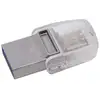 Image de Kingston Technology DataTraveler microDuo 3C 128GB lecteur USB flash 128 Go USB Type-A / USB Type-C 3.2 Gen 1 (3.1 Gen 1) Argent