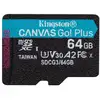 Image de Kingston Technology Canvas Go! Plus MicroSD 64 Go UHS-I Classe 10