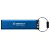 Image de Kingston Technology IronKey Keypad 200 Clé USB 64 Go USB Type A 3.2 Gen 1 (3.1 Gen 1) Bleu