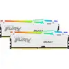 Image de Kingston FURY Beast RGB White DDR5 6000MHz 64Go 2x32Go CL36