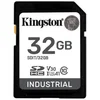 Image de Carte SD Kingston Industrial 32GB UHS-I U3 V30 pSLC Résistante