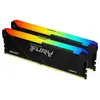 Image de Mémoire RAM Kingston FURY Beast RGB 64Go 2x32Go DDR4 3600MHz CL18 Noir
