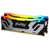 Image de Mémoire RAM Kingston FURY Renegade RGB 48Go 2x24Go DDR5 8400MHz CL40 CUDIMM Argent