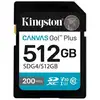 Image de Carte SD Kingston Canvas Go! Plus 512GB SDXC 200MB/s UHS-I U3 V30