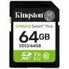 Image de Kingston 64 GB SDXC Canvas Select Plus Gen3 100 MB/s C10 UHS-I U1 V10