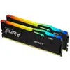 Image de Mémoire RAM Kingston 64 Go DDR5 6 000 MT/s FURY Beast RGB (2 x 32 Go)