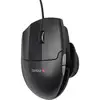 Image de Souris Contour Design Unimouse Left USB 2800 DPI Noire Ergonomique 6 Boutons