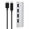 Image de HUB USB 3.2 Belkin F4U088VF 4 Ports USB Type-A Argent 1m 5000 Mbit/s