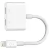 Image de Belkin Rockstar  Adaptateur Audio + Charge Lightning Blanc