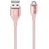 Image de Câble USB Belkin DuraTek 1,2 m USB A vers Micro-USB B Or/Rose