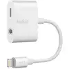 Image de Adaptateur audio Belkin RockStar 3,5 mm + Charge Lightning Blanc