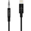 Image de Câble audio Belkin 3,5 mm avec connecteur Lightning noir