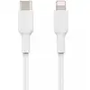 Image de Câble Belkin Boost Charge USB-C vers Lightning avec certification Mfi 1 m blanc