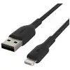Image de Câble Lightning Belkin CAA001BT0MBK 0,15 m USB-A MFi Noir