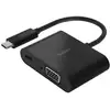 Image de Adaptateur Belkin USB-C vers VGA 60 W Pass-Through Power
