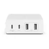 Image de Chargeur Belkin WCH010VFWH 108W GaN 4 ports USB-C USB-A Câble 2m Blanc