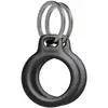 Image de Belkin Secure Holder Keyring Airtag 2 pièces Noir, Résistant aux rayures, Compatible Apple