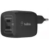 Image de Chargeur Belkin BoostCharge Pro 2 Ports USB-C 45W Noir