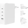 Image de Chargeur mural Belkin BoostCharge Pro GaN avec 4 ports PD 140 W avec 3 ports USB-C