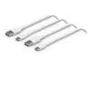 Image de Câble Belkin BoostCharge USB-C vers USB-A (1 m), blanc, lot de 2