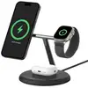 Image de Chargeur Belkin Boost Charge Pro 3en1 WIZ023VFWH Qi2 15W Magnétique iPhone Apple Watch AirPods