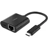 Image de Belkin INC019BTBK Adaptateur USB-C Alámbrico 100W Ethernet Noir