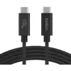 Image de Câble USB Belkin INZ004BT2MBK USB4 2 m 240 W 20 Gbit/s Noir