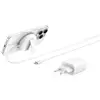 Image de Chargeur sans fil Belkin WIA011kqWH Qi2 15W magnétique blanc avec adaptateur secteur USB-C