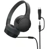 Image de Auriculaires Belkin SoundForm Mini filaires USB-C et jack 3,5 mm pour appels et musique noirs