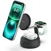 Image de Chargeur Belkin WIZ040KQCH Qi2 UltraCharge Pro 3-en-1 25W ChillBoost Noir